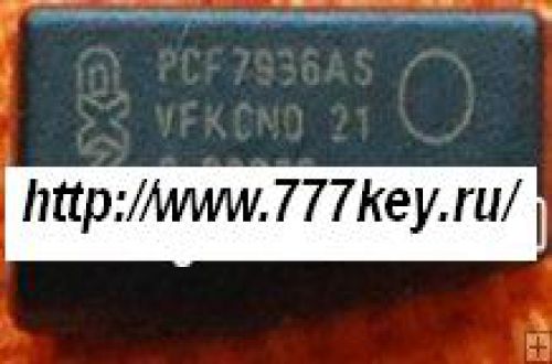 PCF 7936AS ID 46 phillips Crypto Chip   10   393/10
