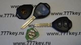 XK серия ключ TOY43 VVDI Xhorse Тойота стиль 2 кнопки код 733