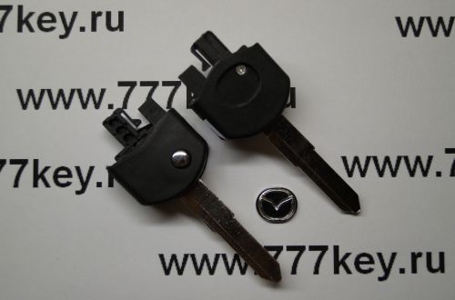 Mazda Remote Key Head   4D-63 80  Transponder  19/24