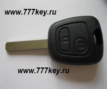 Citroen 2 Button Remote Key Blank VA2T  7/2