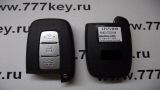 Hyundai Solaris смарт ключ Оригинал PCF 7952A 433MHZ  3 кнопки  код 14/29
